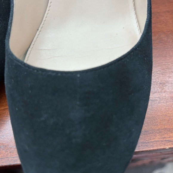 Marc Fisher black suede leather ankle strap pump. size 10M - Picture 14 of 14